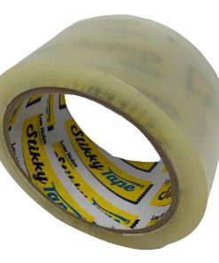 Stikky Tape Clear Packaging Tape 50mm x 66m – Low Noise