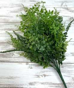 Plastic Grass Bush x 9 – 20″