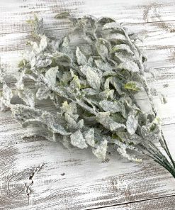 Heavy Snow Ruscus Bush – 21″