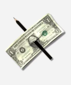 Pencil thru borrowed bill