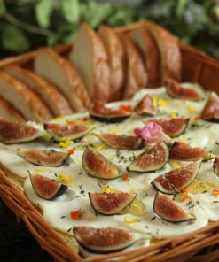 Fig, Honey, Truffle, Black Pepper Butter Board (HM)