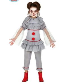 Girls Crazy IT Clown Costume