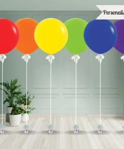 Giant Rainbow Balloons (3ft) – Helium Filled with Pride