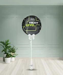Inflated Next Level Birthday Orbz –  Helium Filled