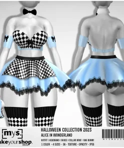 ALICE IN WONDERLAND COSTUME – MD25071-W