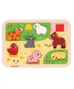 Janod At The Farm Chunky Puzzle