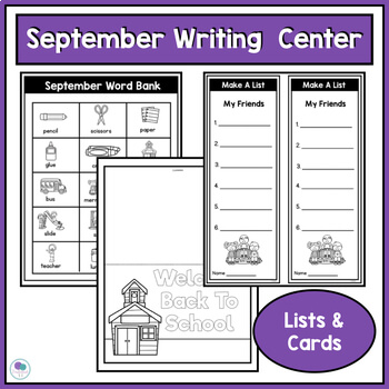 September Writing Prompts And Centers For Kindergarten And 1st Grade - Image 3