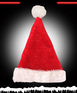 Deluxe Glitter Santa Hats